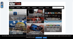 Desktop Screenshot of giztab.com