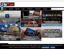 Tablet Screenshot of giztab.com